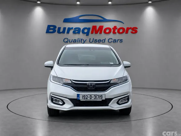 Honda Fit Hatchback, Petrol Hybrid, 2019, White