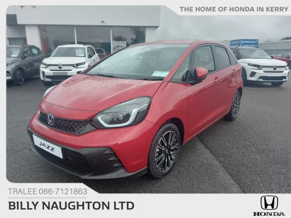Honda Jazz Hatchback, Petrol Hybrid, 2026, Red