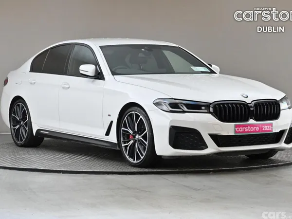 BMW 5-Series Saloon, Diesel, 2022, White