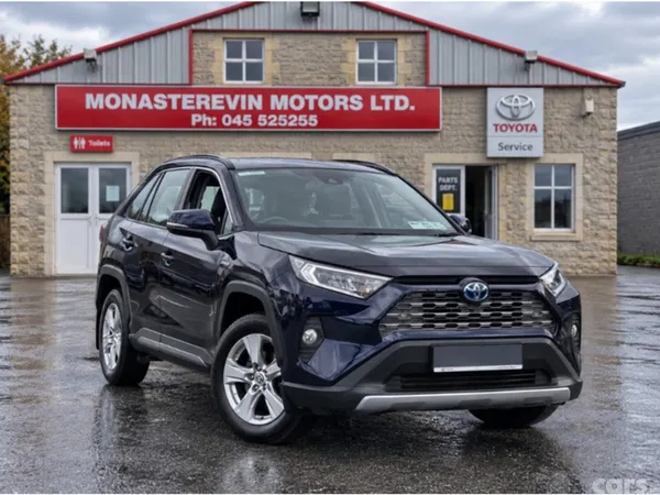 Toyota RAV4 SUV, Petrol Hybrid, 2022, Blue