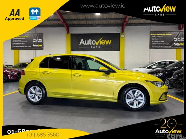 Volkswagen e-Golf Hatchback, Petrol Hybrid, 2021, Yellow