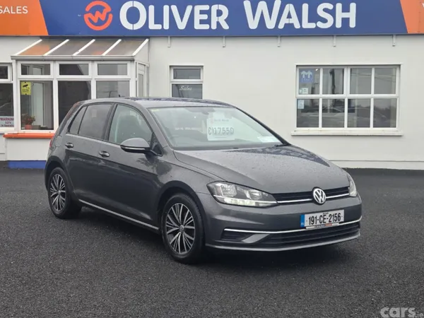 Volkswagen Golf Hatchback, Diesel, 2019, Grey