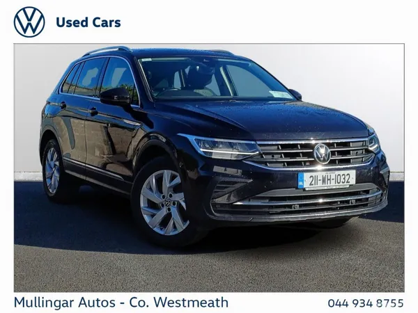 Volkswagen Tiguan SUV, Diesel, 2021, Black
