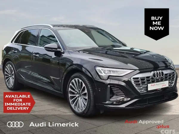 Audi Q8 e-tron SUV, Electric, 2024, Black