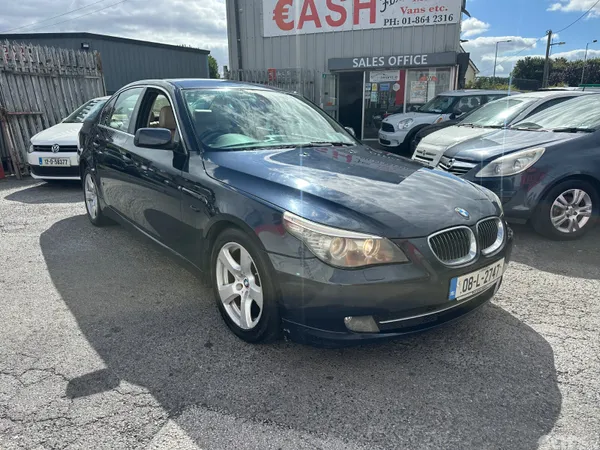 BMW 5-Series Saloon, Diesel, 2008, Blue