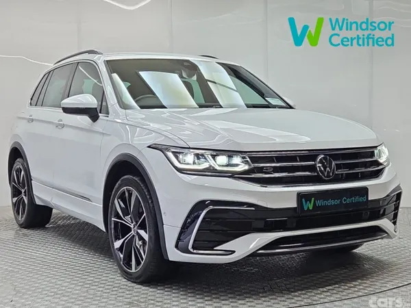 Volkswagen Tiguan SUV, Petrol Hybrid, 2024, White