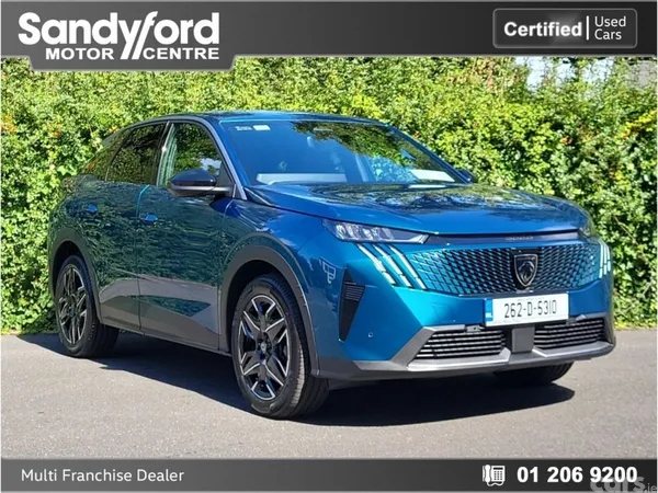 Peugeot 3008 SUV, Petrol Hybrid, 2026, Blue