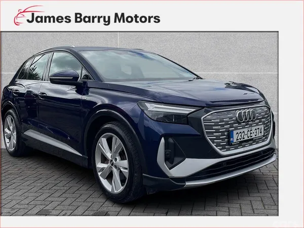 Audi Q4 e-tron SUV, Electric, 2023, Blue