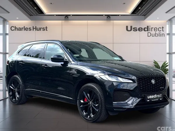 Jaguar F-Pace SUV, Petrol Plug-in Hybrid, 2024, Black