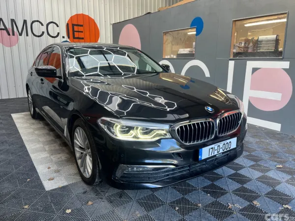 BMW 5-Series Saloon, Diesel, 2017, Black