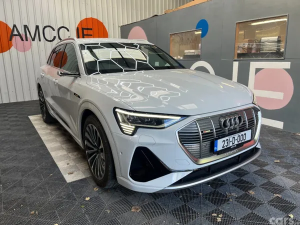 Audi e-tron SUV, Electric, 2023, White