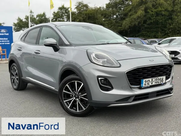 Ford Puma SUV, Petrol Hybrid, 2021, Silver