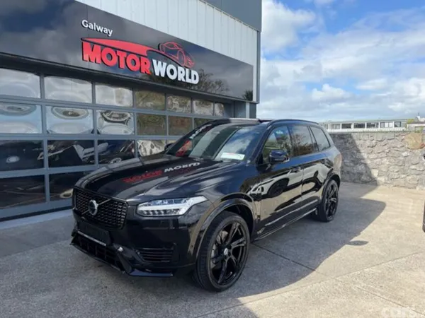 Volvo XC90 SUV, Petrol Plug-in Hybrid, 2024, Black