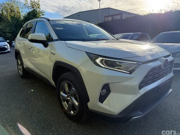 Toyota RAV4 SUV, Petrol Hybrid, 2020, White