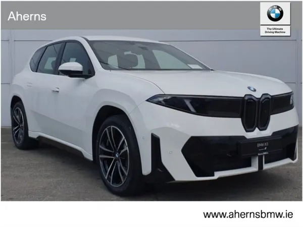 BMW iX3 SUV, Electric, 2026, White