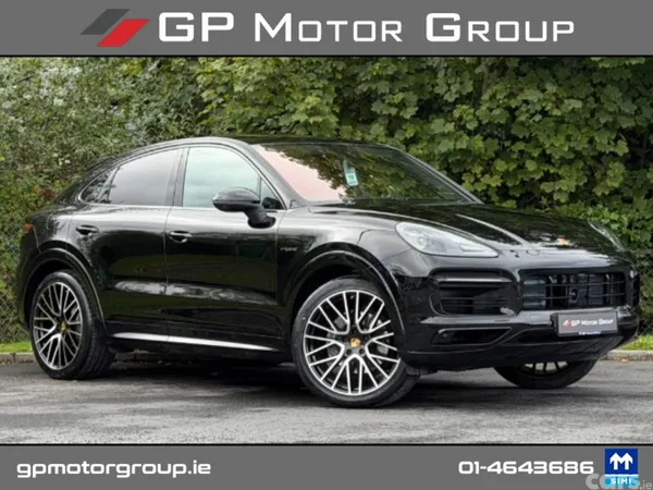 Porsche Cayenne Coupe, Petrol Plug-in Hybrid, 2022, Black