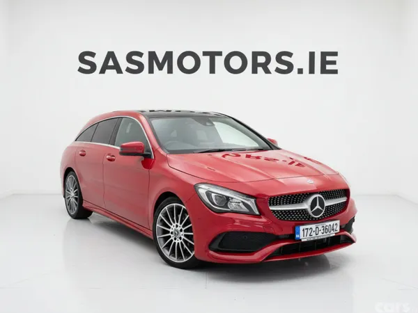 Mercedes-Benz CLA Estate, Petrol, 2017, Red