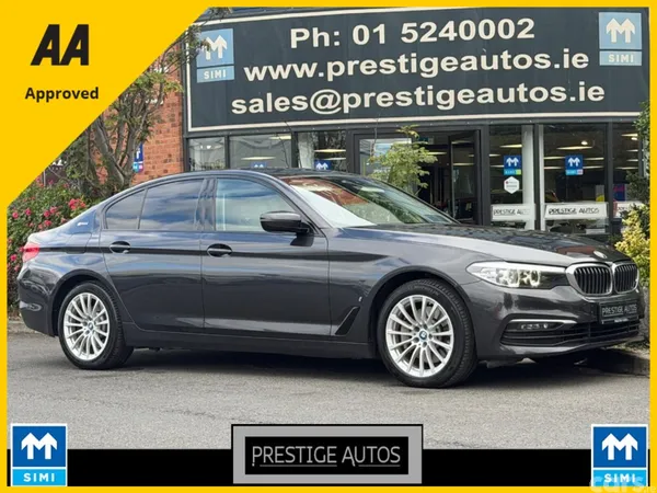 BMW 5-Series Saloon, Petrol Plug-in Hybrid, 2019, Grey