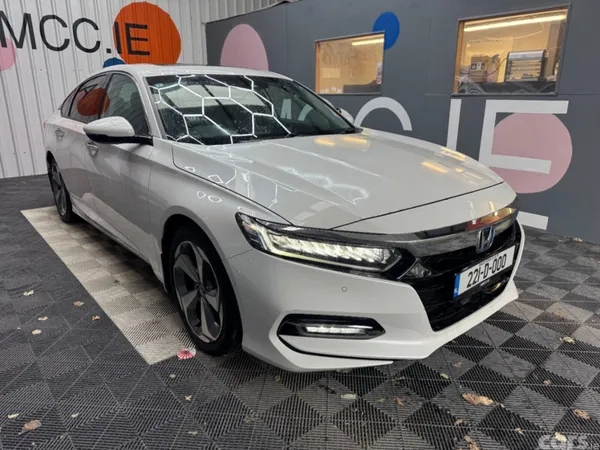 Honda Accord Saloon, Petrol Hybrid, 2022, White