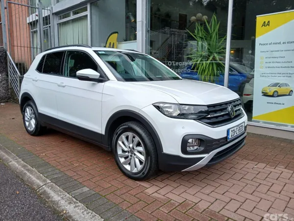 Volkswagen T-Cross SUV, Petrol, 2023, White