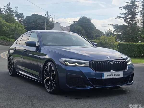 BMW 5-Series Saloon, Diesel, 2021, Blue