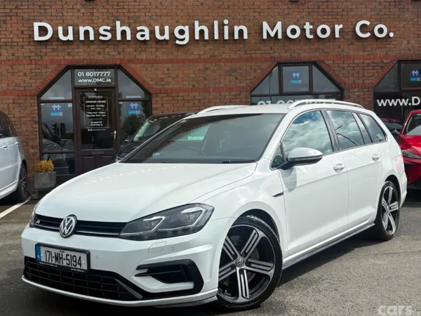 Volkswagen Golf Estate, Petrol, 2017, White
