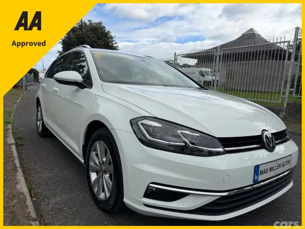 Volkswagen Golf Estate, Petrol, 2018, White