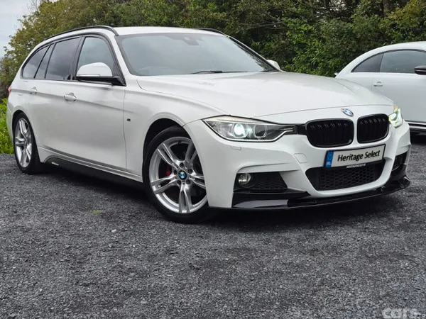 BMW 3-Series Estate, Diesel, 2014, White