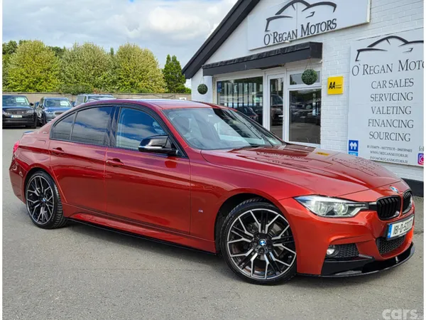 BMW 3-Series Saloon, Petrol Plug-in Hybrid, 2018, Orange
