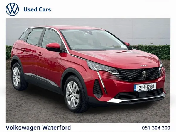 Peugeot 3008 MPV, Diesel, 2021, Red