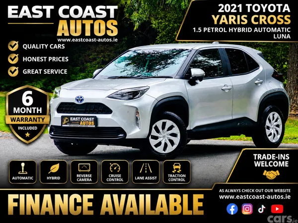 Toyota Yaris Cross Estate, Petrol Hybrid, 2021, Silver