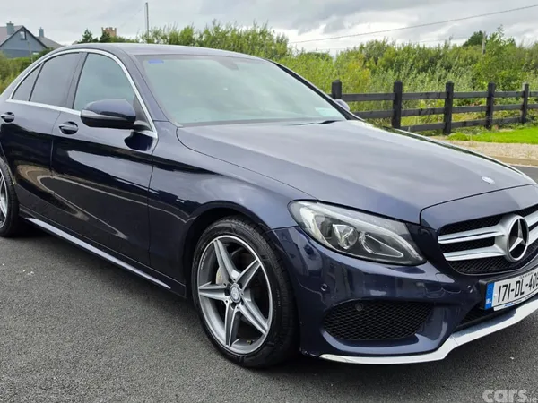 Mercedes-Benz C-Class Saloon, Diesel, 2017, Blue