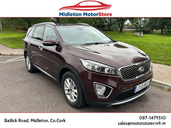 Kia Sorento SUV, Diesel, 2017, Red