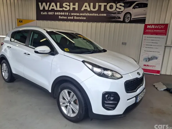 Kia Sportage MPV, Diesel, 2017, White