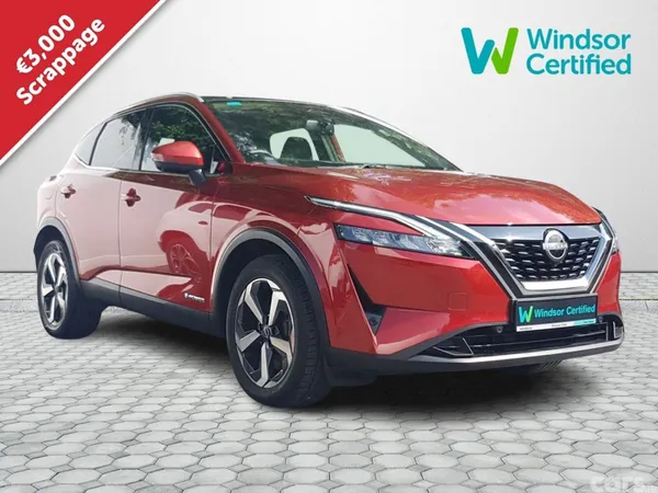 Nissan Qashqai MPV, Petrol, 2023, Red