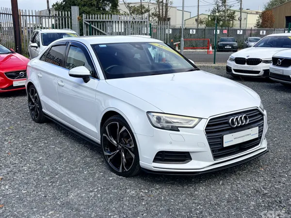 Audi A3 Saloon, Petrol, 2018, White