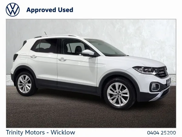 Volkswagen T-Cross Estate, Petrol, 2021, White