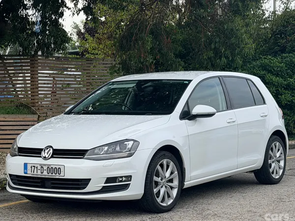 Volkswagen Golf Hatchback, Petrol, 2017, White