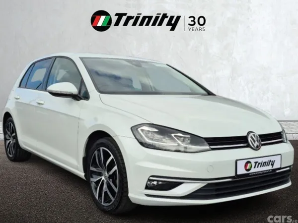 Volkswagen Golf Hatchback, Petrol, 2018, White