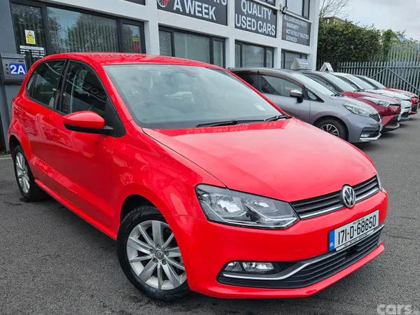 Volkswagen Polo Hatchback, Petrol, 2017, Red