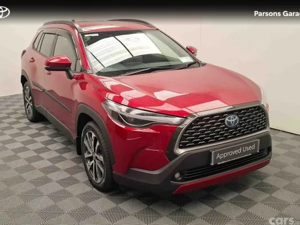 Toyota Corolla Cross Hatchback, Petrol Hybrid, 2023, Red