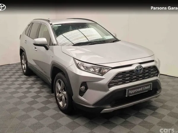 Toyota RAV4 SUV, Petrol Hybrid, 2021, Grey