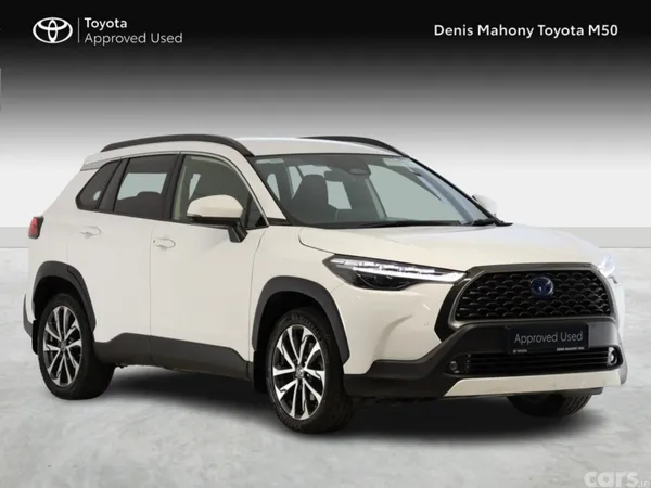 Toyota Corolla Cross SUV, Petrol Hybrid, 2023, White
