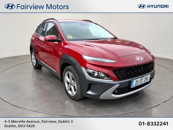 Hyundai KONA SUV, Petrol, 2021, Red