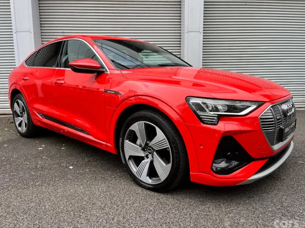 Audi e-tron SUV, Electric, 2022, Red