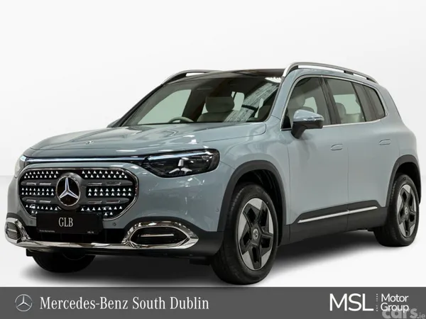Mercedes-Benz GLB SUV, Electric, 2026, Blue