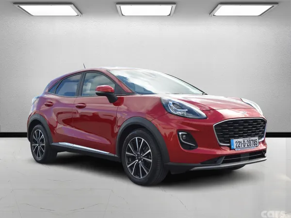 Ford Puma MPV, Petrol Hybrid, 2022, Red