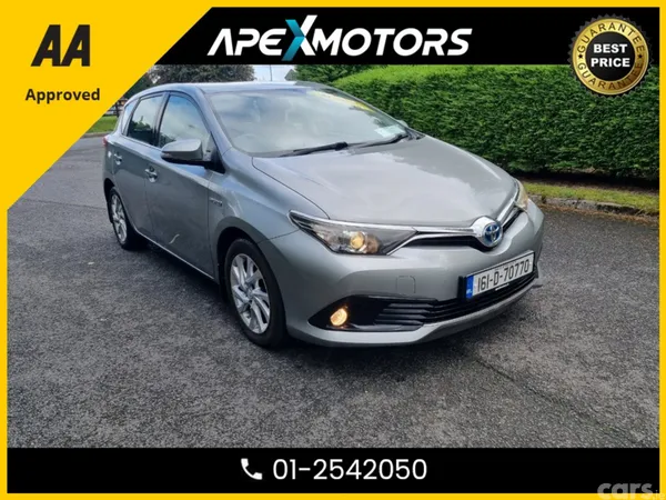 Toyota Auris Hatchback, Petrol Hybrid, 2016, Grey