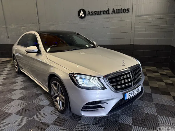 Mercedes-Benz S-Class Saloon, Diesel, 2018, Silver