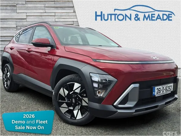 Hyundai KONA SUV, Petrol Hybrid, 2026, Red